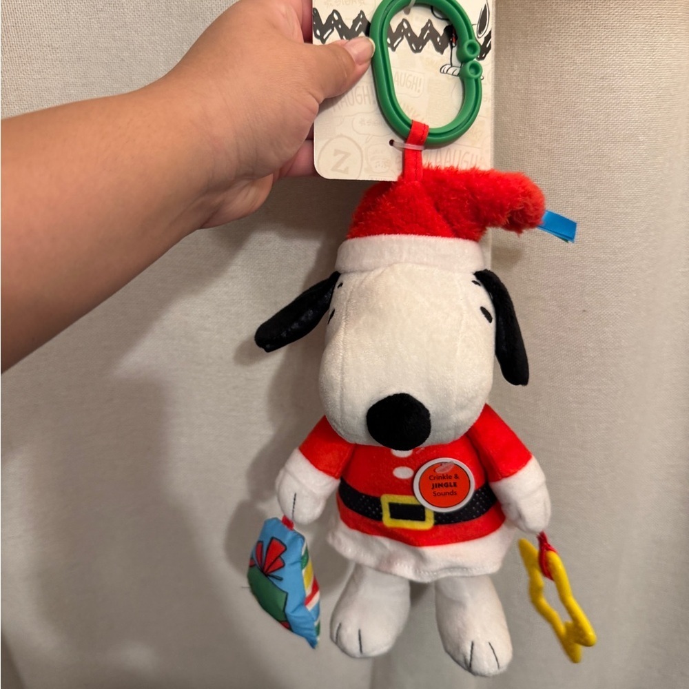 Snoopy Christmas baby toy - Picture 4 of 4